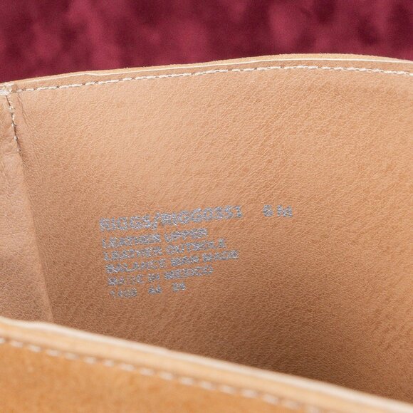 Steve Madden Women Riggs Tan Leather Square Toe Slip-on Knee Boots sz 6 - Picture 8 of 10